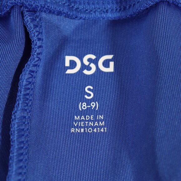 NWT DSG Girls Sport Fleece Mid Rise Shorts in Blue Size S - Picture 11 of 12
